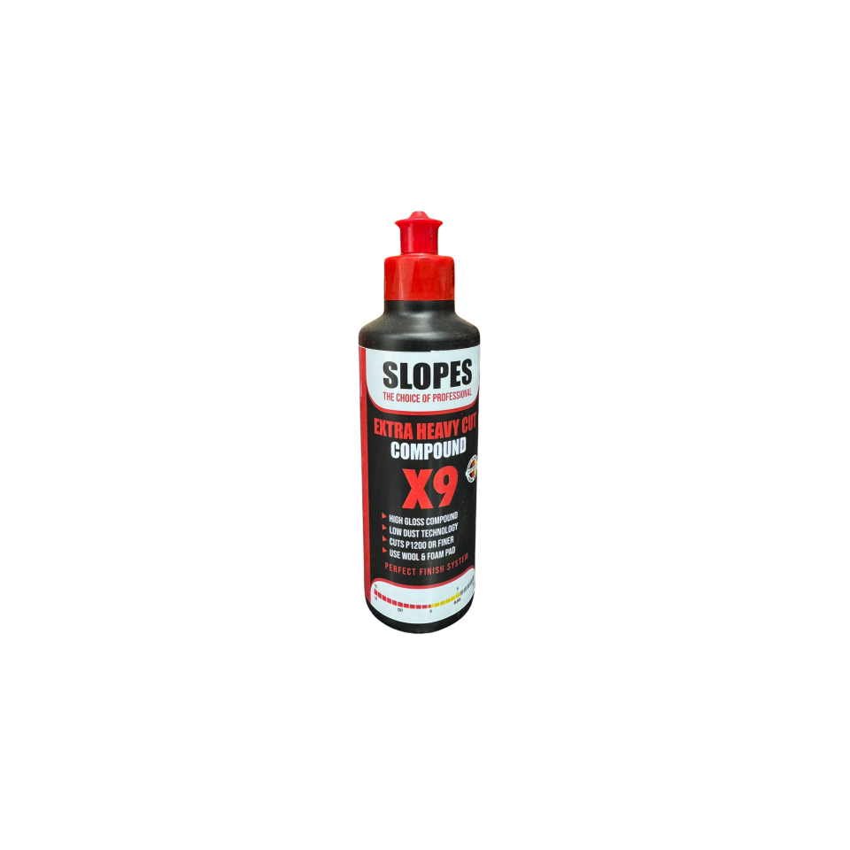 Slopes X9 Agresif Çizik Çıkarıcı Pasta 250ml.