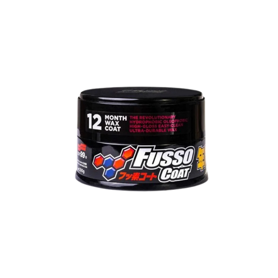 Soft99 Fusso Coat 12 Aylık Wax Koyu Renk Avrupa Versiyon 200gr.