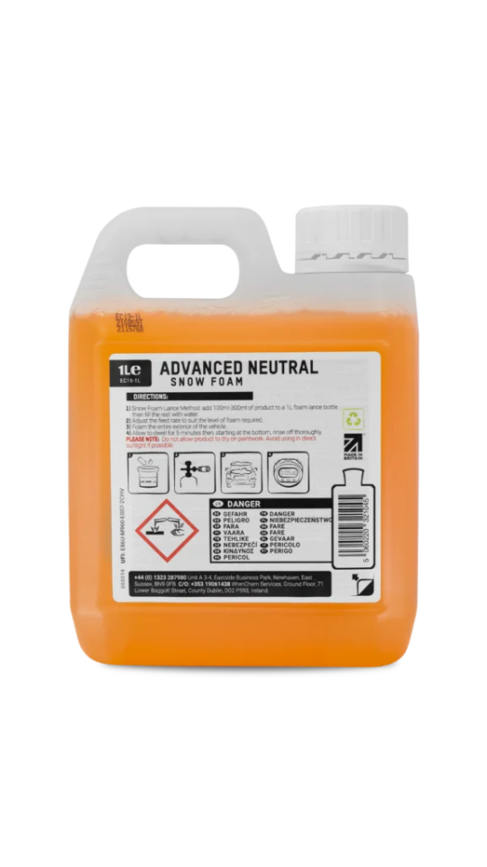 Valet Pro Advanced Neutral Snow Foam - Yıkama Köpüğü 1lt.