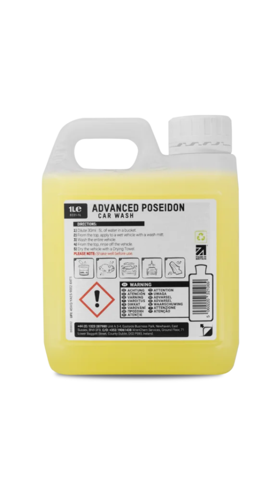 Valet Pro Advanced Poseidon - Cilalı Parlatıcı Şampuan 1lt.