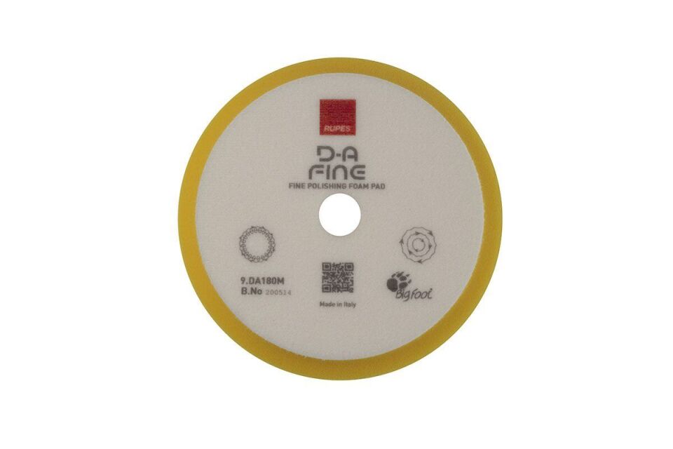 RUPES DA COARSE HARE SÜNGERİ SARI 130/150 MM