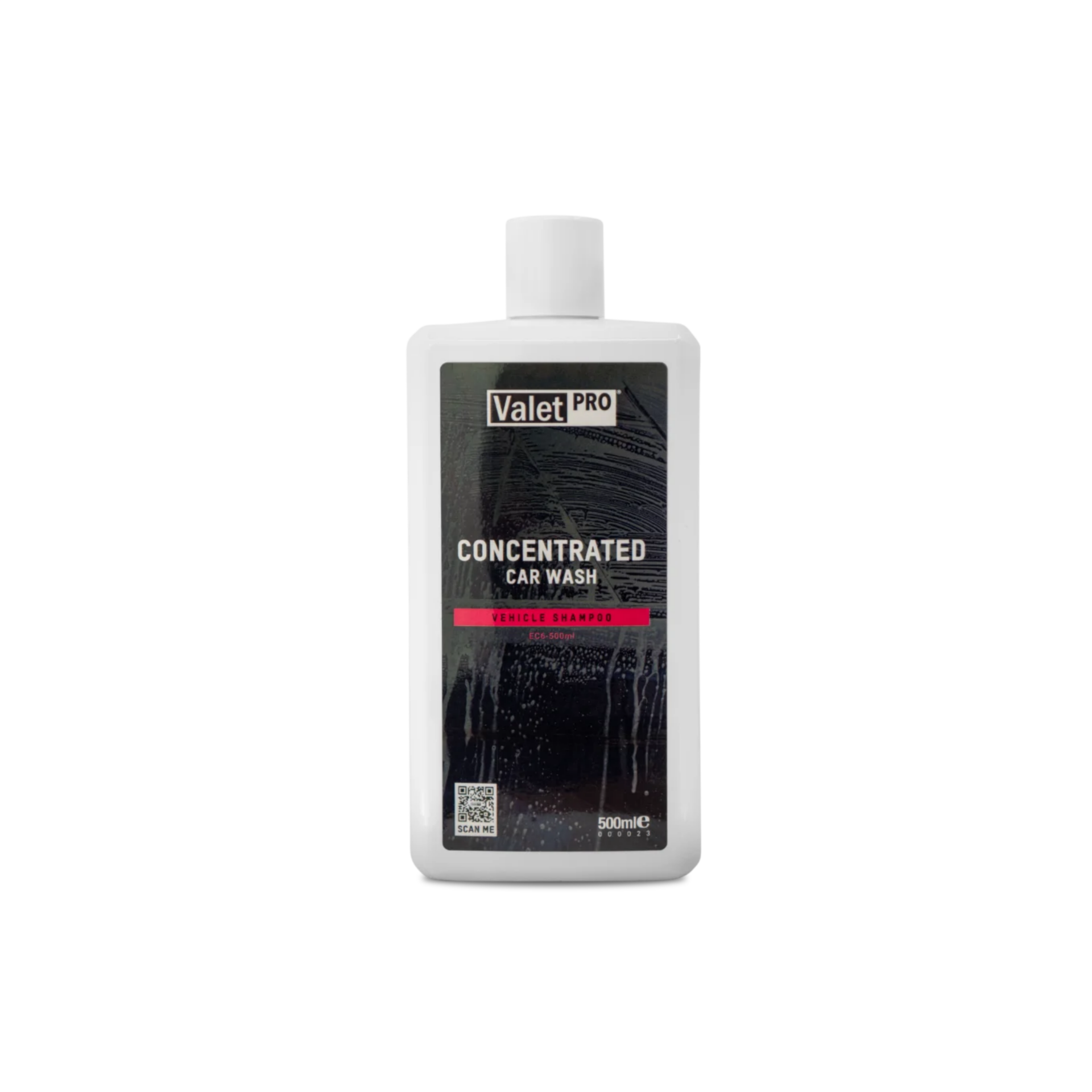 Valet Pro Concentrated Car Wash 500ml Seramik Korumalar için PH Dengeli Konsantre Şampuan