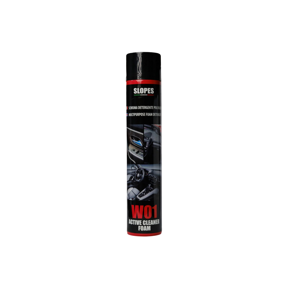 Slopes W01 Active Cleaner Foam Çok Amaçlı Temizleme Köpüğü 500ml.