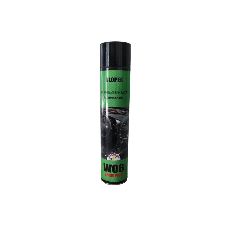 Slopes W06 Shine Plus Torpido Parlatıcı Sprey Vanilya Kokulu 750ml.