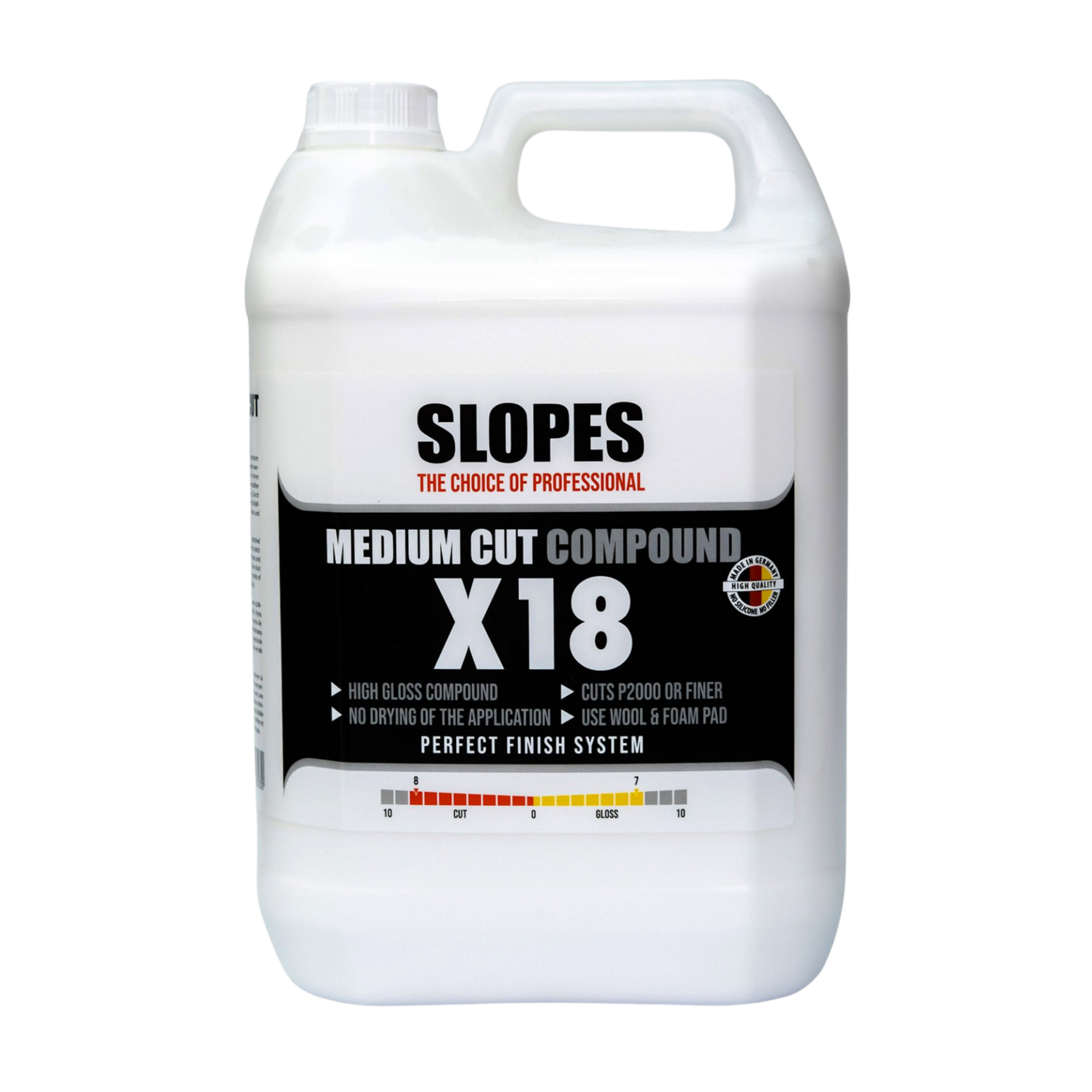 Slopes X18 Çizik Çıkarıcı İnce Pasta 5lt.