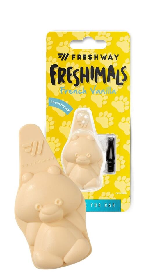 Freshway Freshimals French Vanilla Fransız Vanilya Araç Kokusu